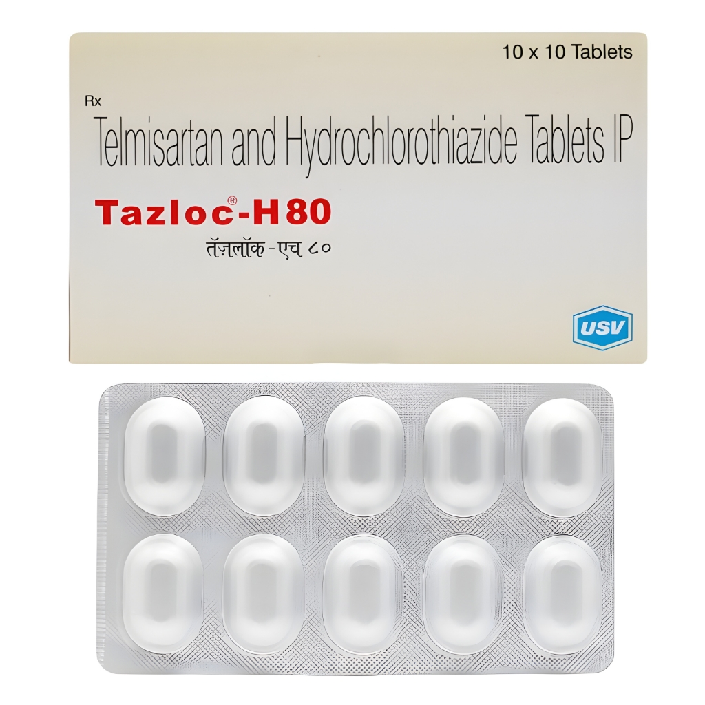 TAZLOC H 80 TABLET