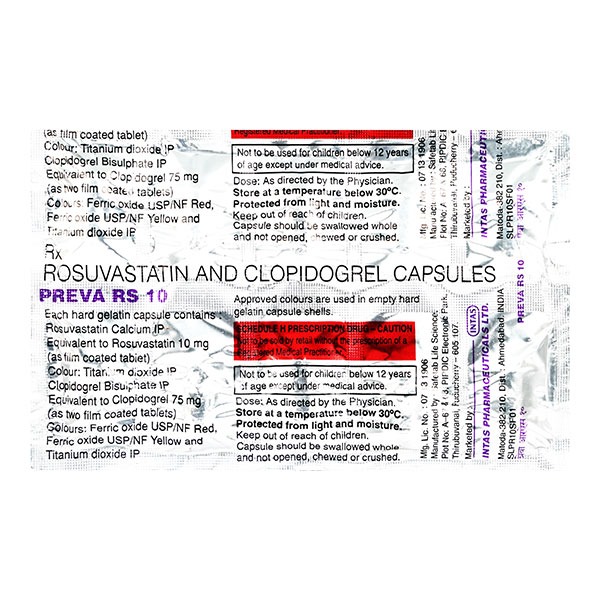 PREVA-RS 10MG CAPSULE