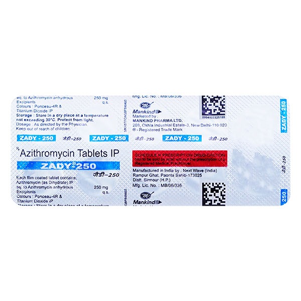 ZADY 250 TABLET