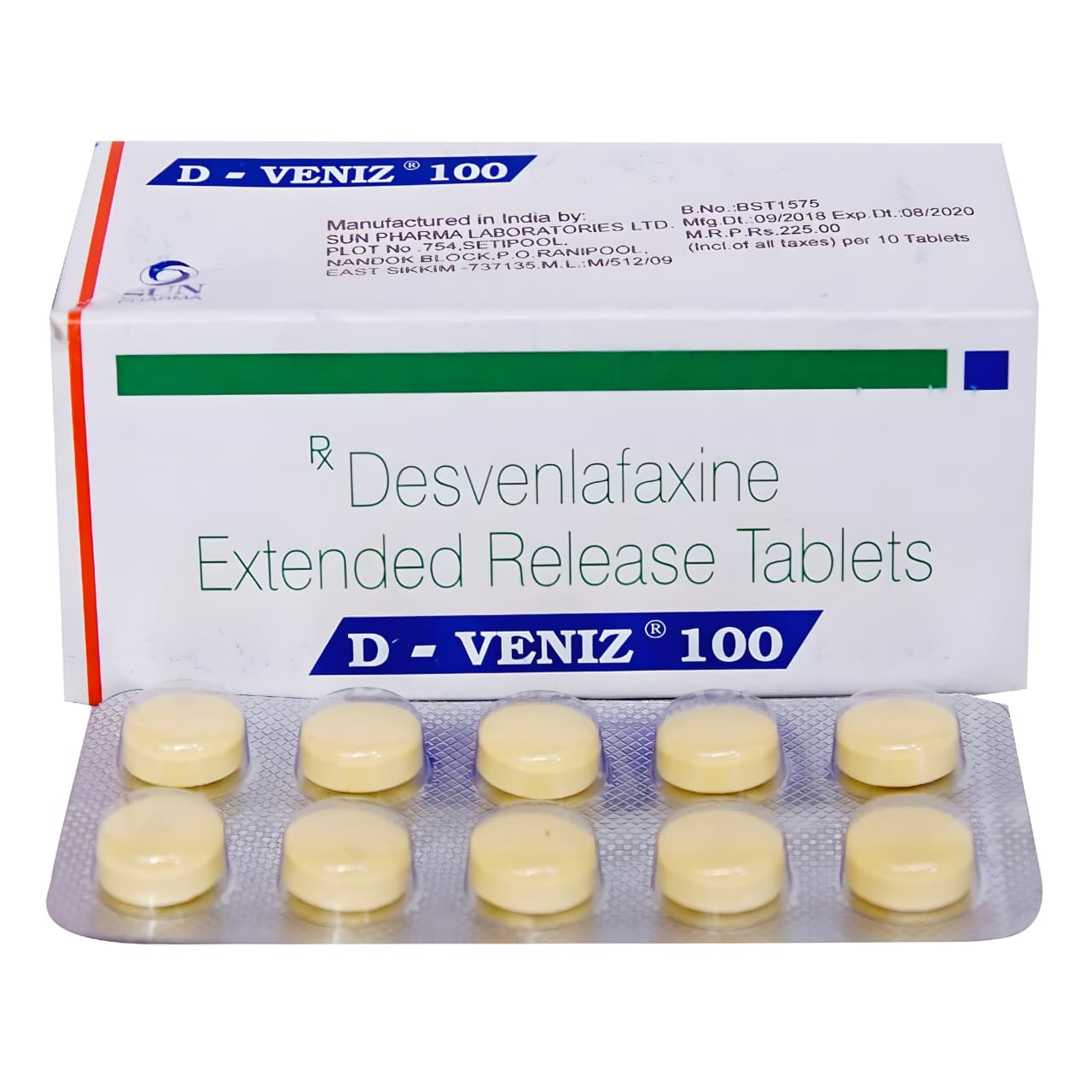 D-VENIZ 100 MG TABLET