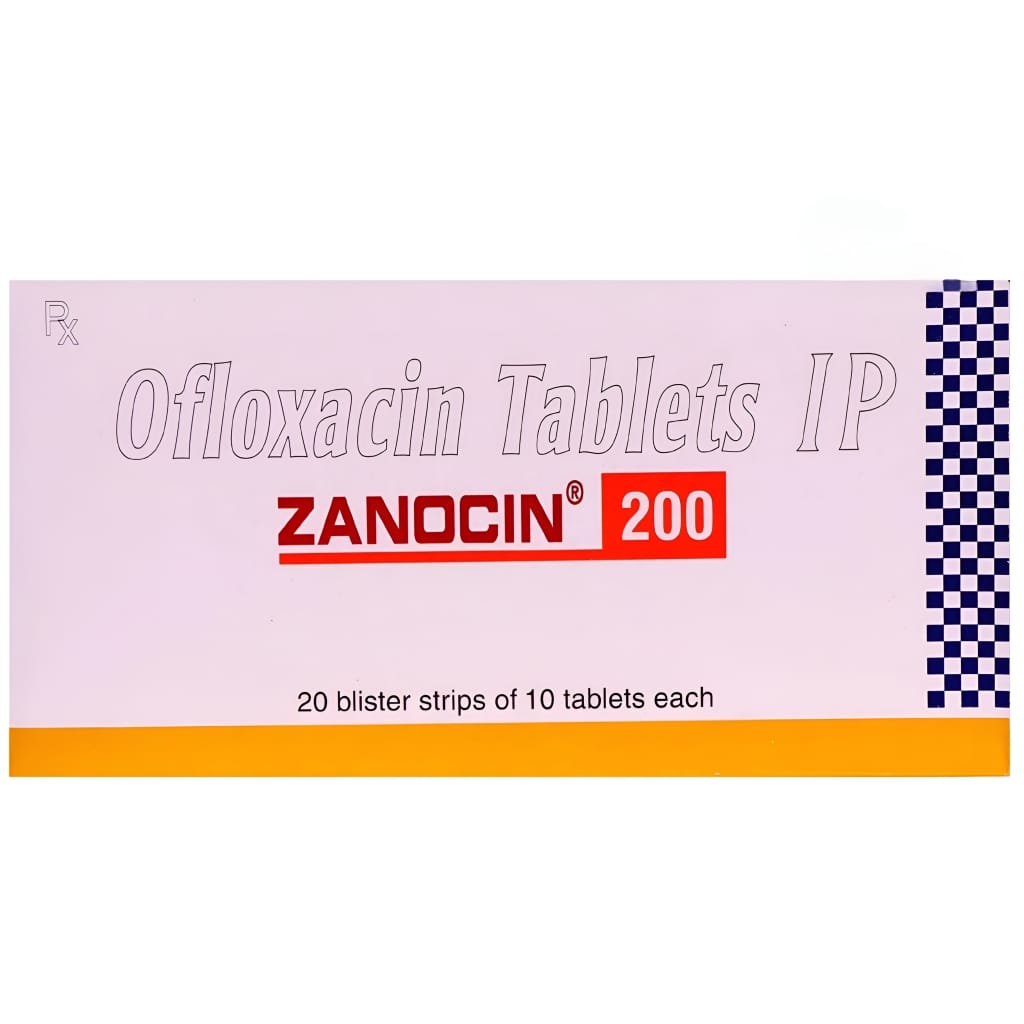 ZANOCIN 200 MG TABLET