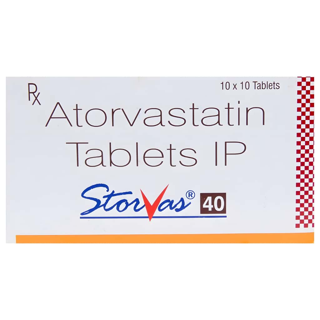 STORVAS 40 MG TABLET