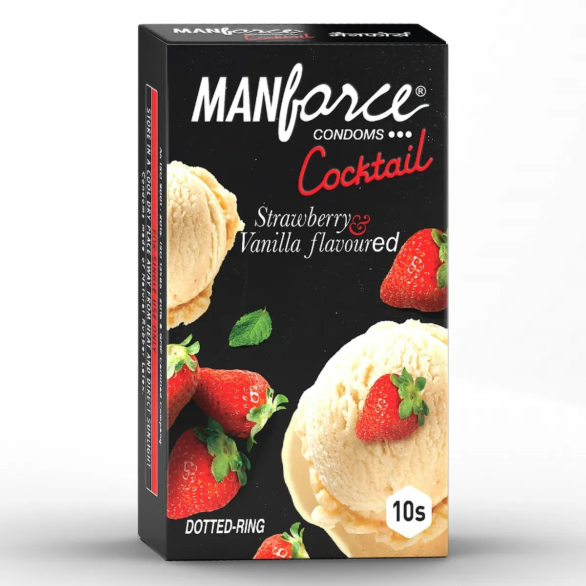 MANFORCE CONDOMS (STRAWBERRY)