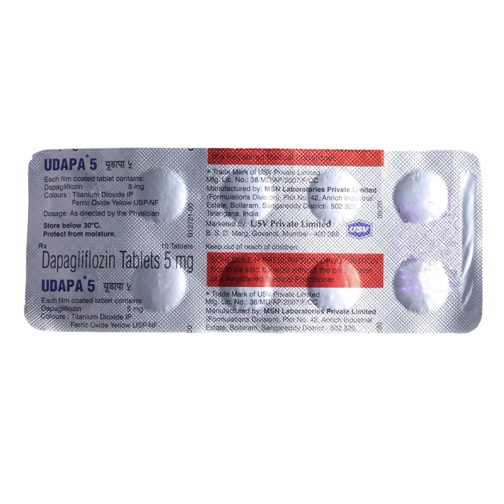 UDAPA 5MG TABLET