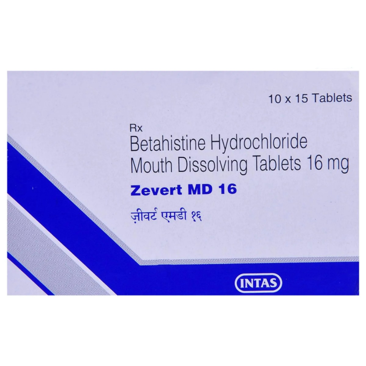 ZEVERT MD 16MG TABLET