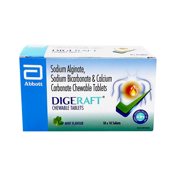 DIGERAFT CHEWABLE TABLET
