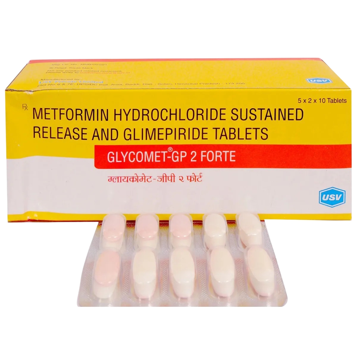 GLYCOMET GP 2 FORTE TABLET