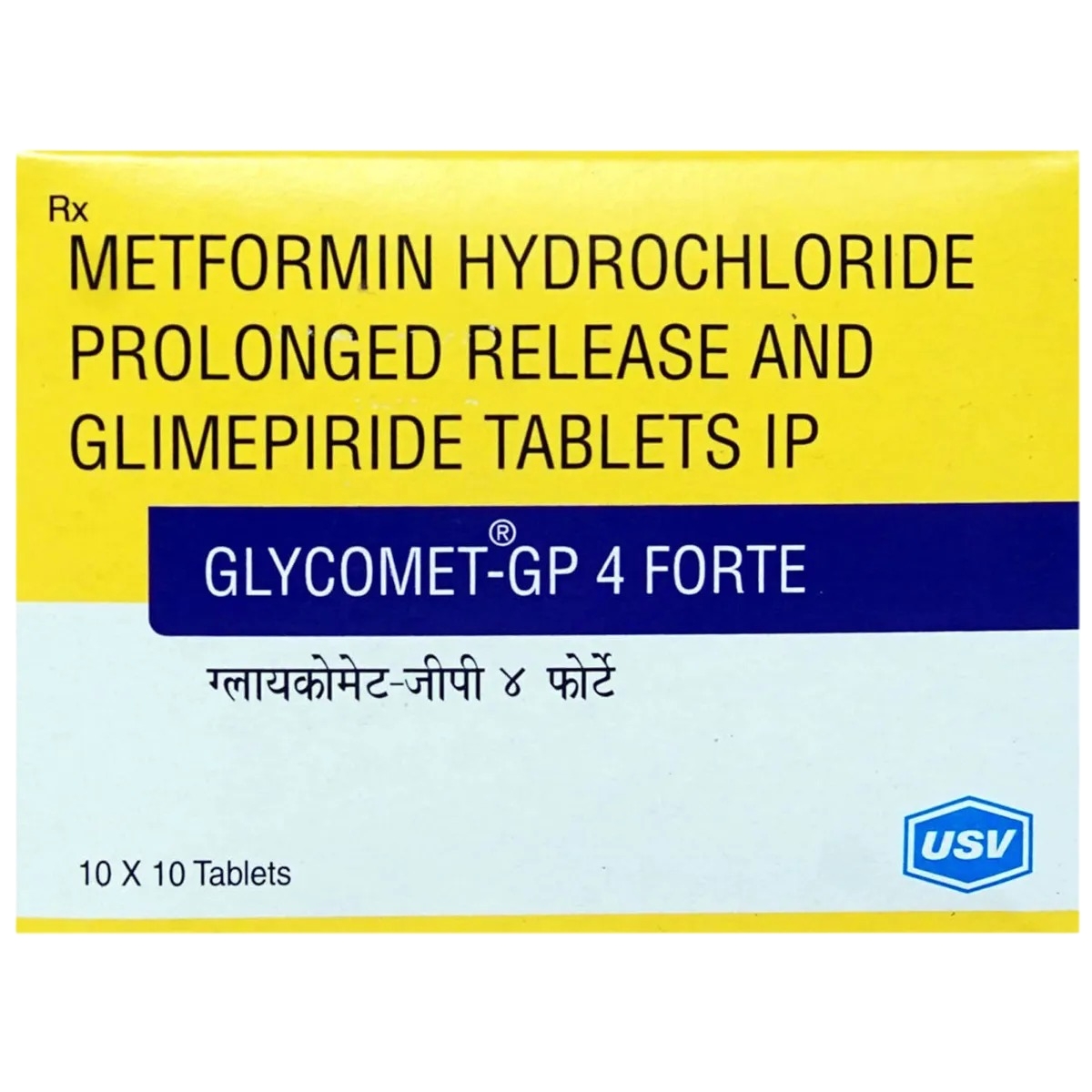 GLYCOMET GP4 FORTE TABLET