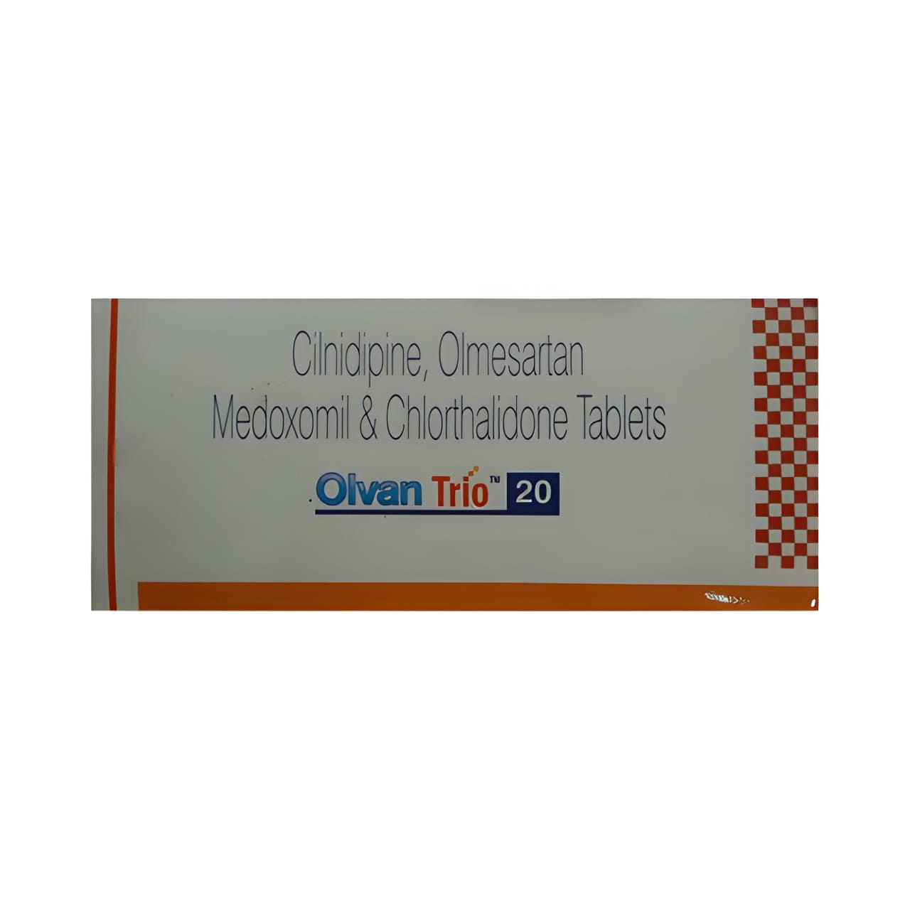 OLVAN TRIO 20 MG TABLET