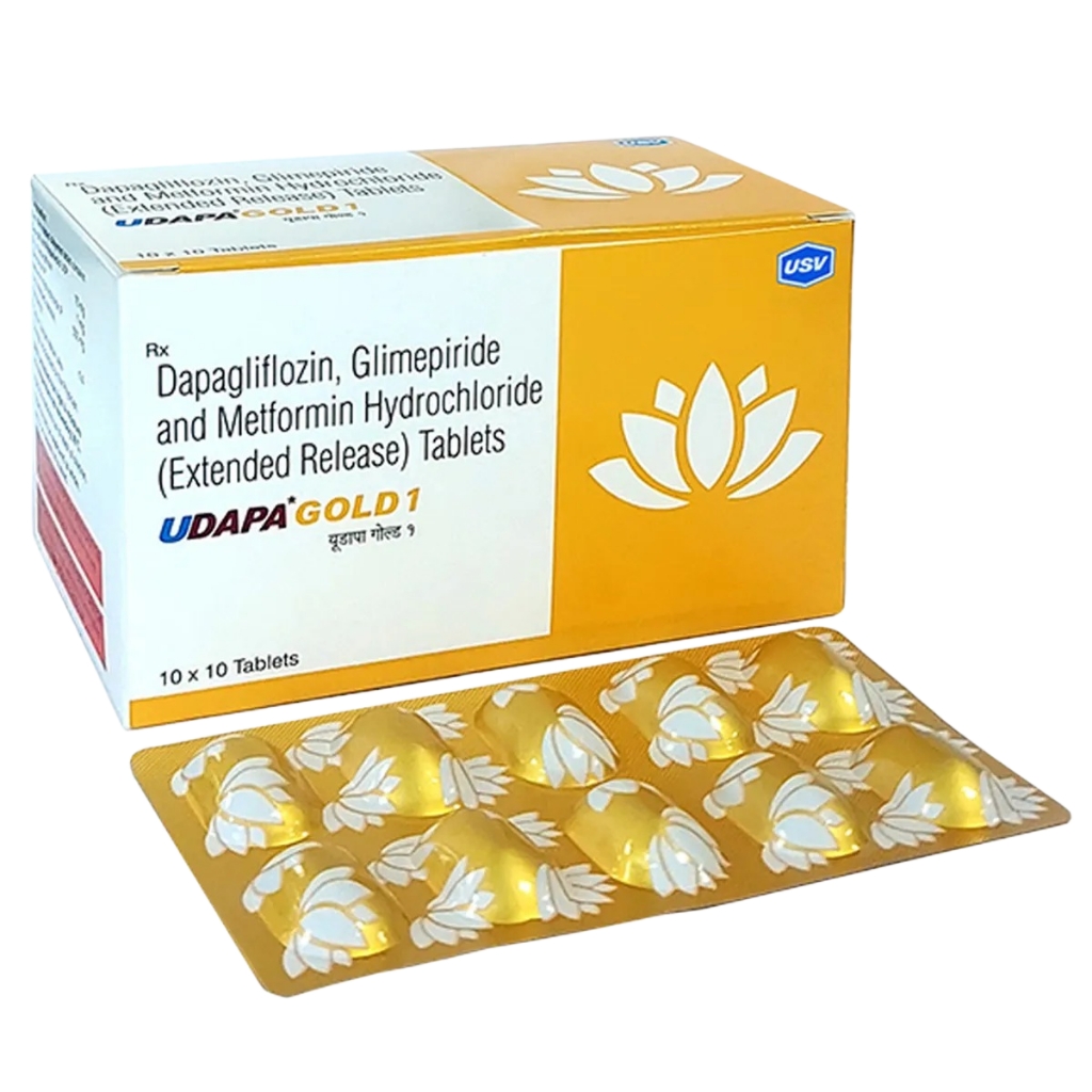 UDAPA GOLD 1MG TABLET