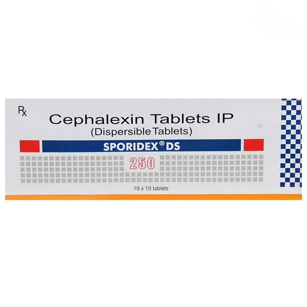SPORIDEX DS 250 MG TABLET