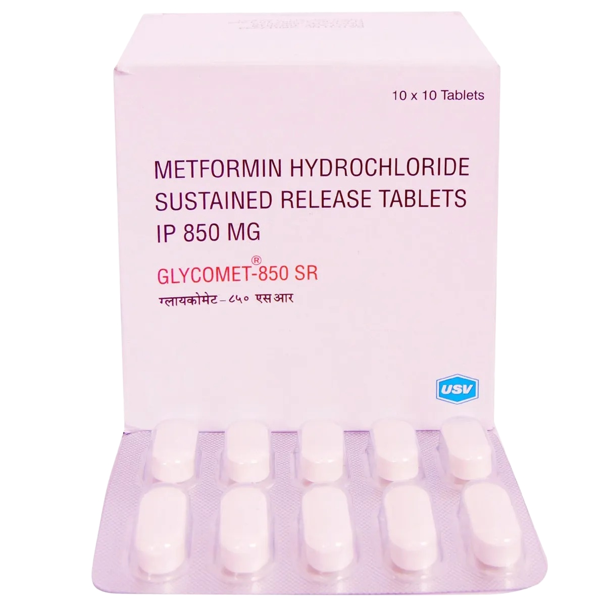 GLYCOMET 850 SR TABLET