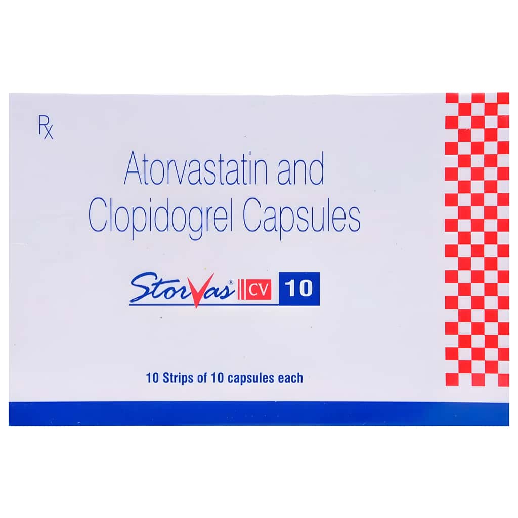 STORVAS CV 10 MG CAPSULE
