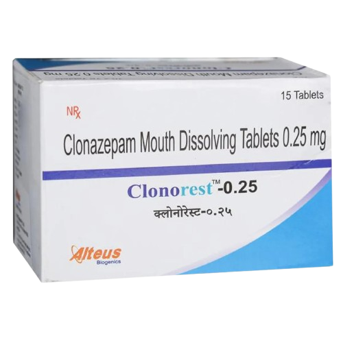 CLONOREST 0.25 TABLET