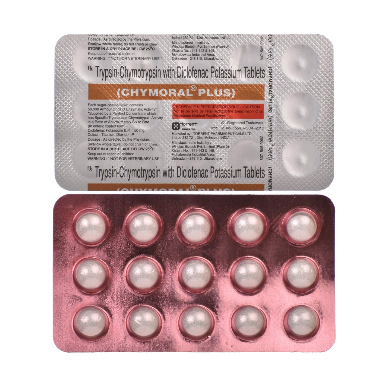 CHYMORAL PLUS TAB 