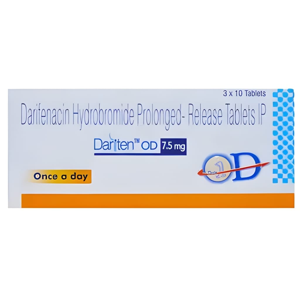 DARITEN OD 7.5 MG TABLET