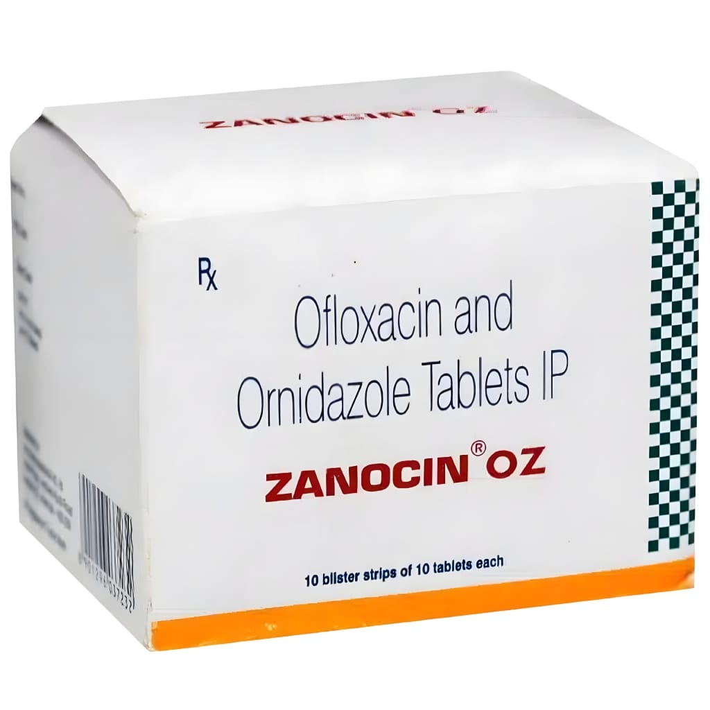 ZANOCIN OZ 200/500 MG TABLET