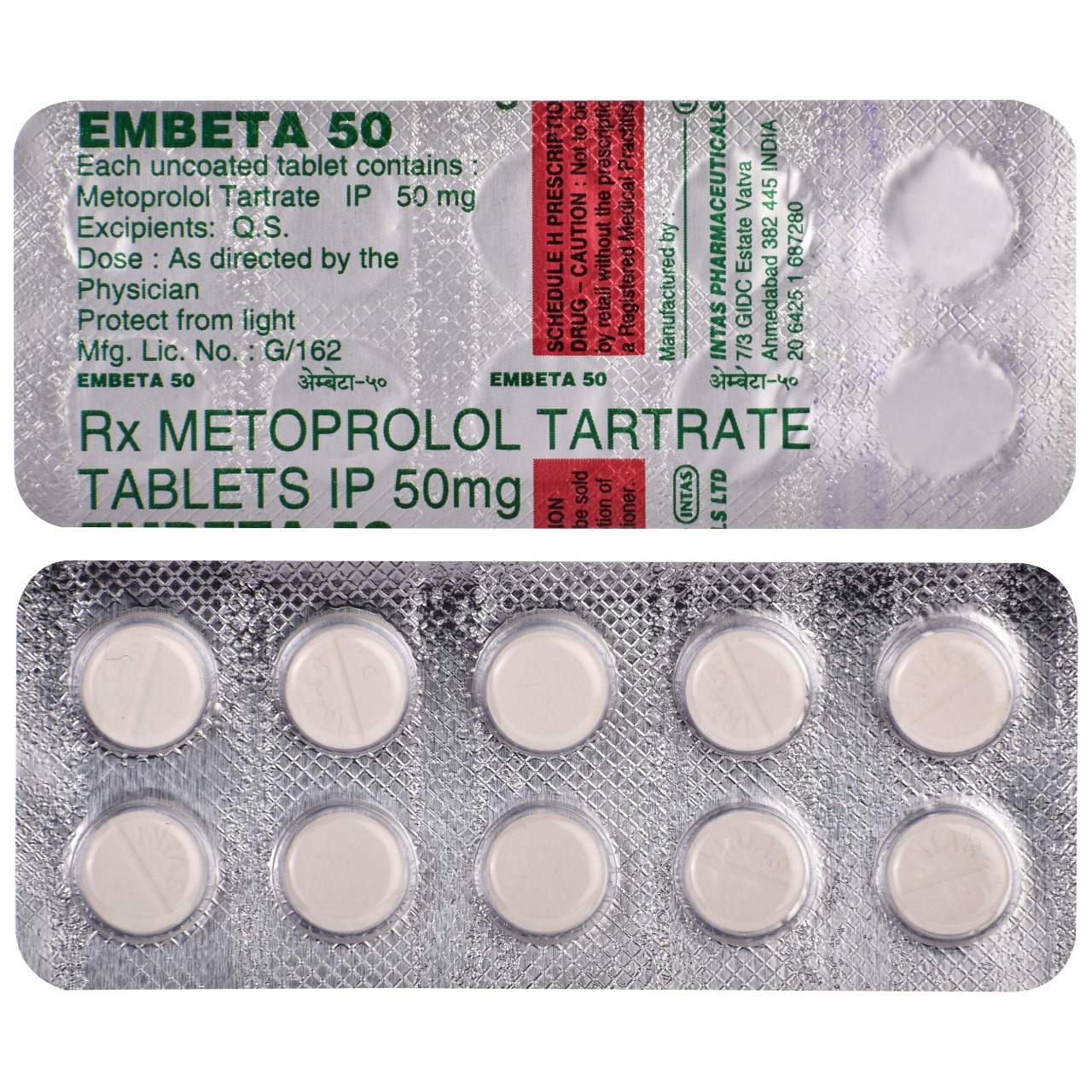 EMBETA 50 TABLET