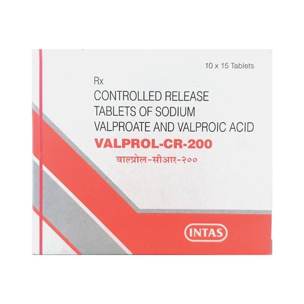 VALPROL CR 200 MG TABLET