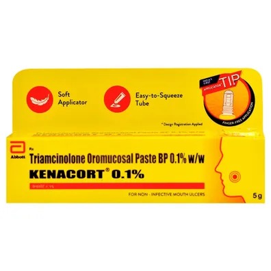 KENACORT 0.1% ORAL PASTE 