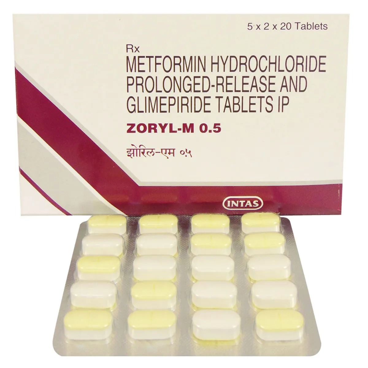 ZORYL M 0.5MG TABLET