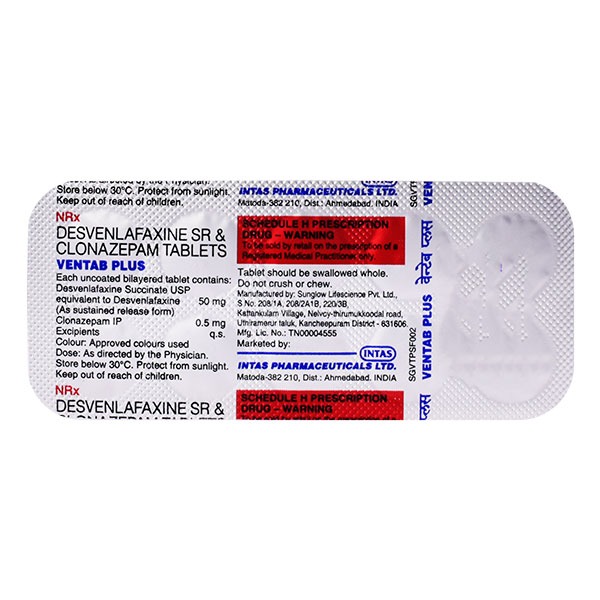 VENTAB PLUS-50MG TABLET