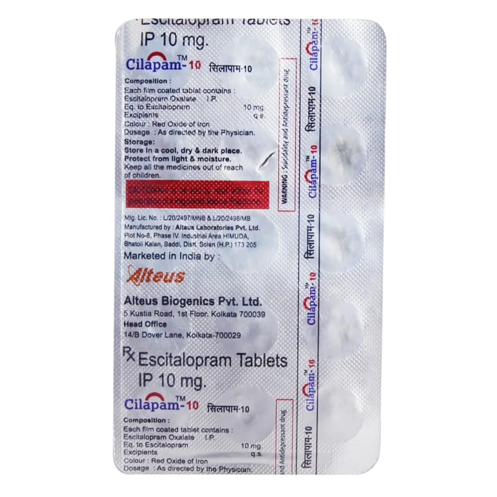 CILAPAM 10 TABLET