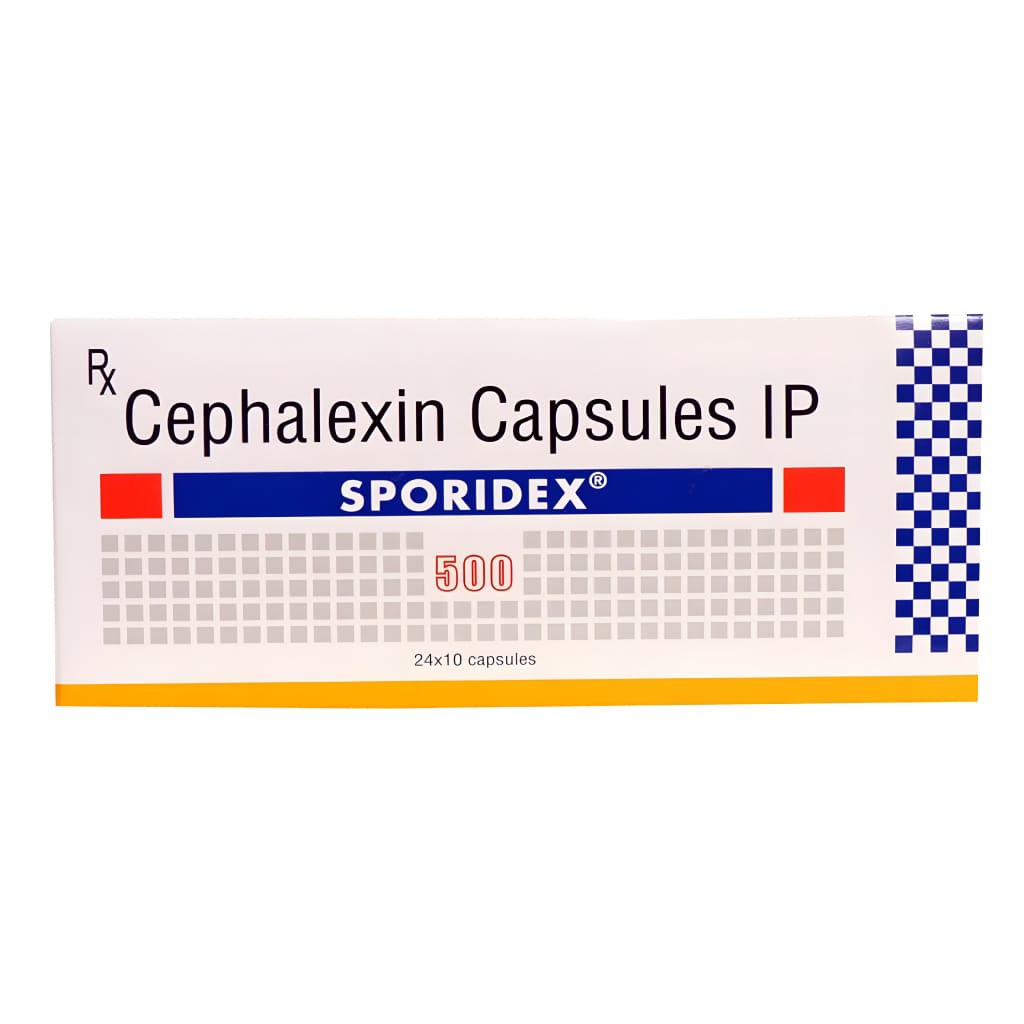 SPORIDEX 500 MG CAPSULE