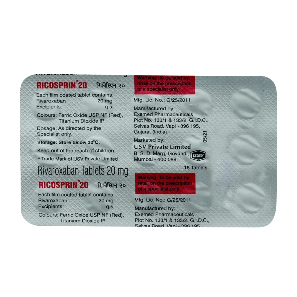 RICOSPRIN 20MG TABLET