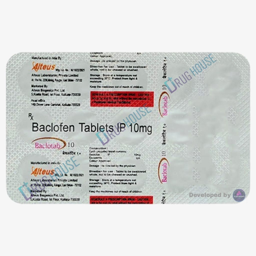 BACLOTAB 10MG TABLET
