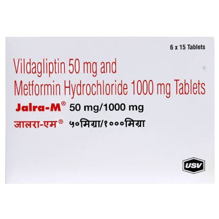 JALRA M 50/1000MG TABLET