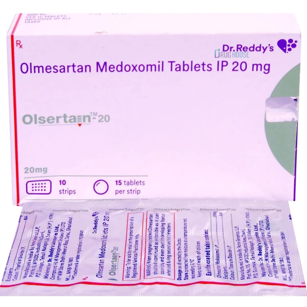 OLSERTAIN 20MG TABLET
