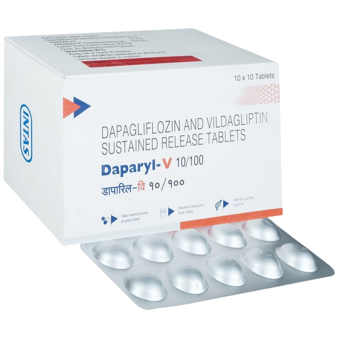 DAPARYL V 10/100 TABLET