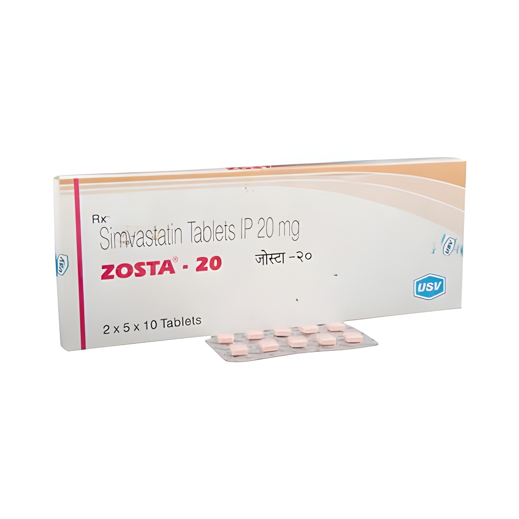 ZOSTA 20 MG TABLET
