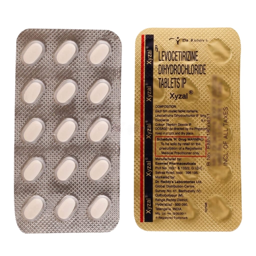 XYZAL 5MG TABLET