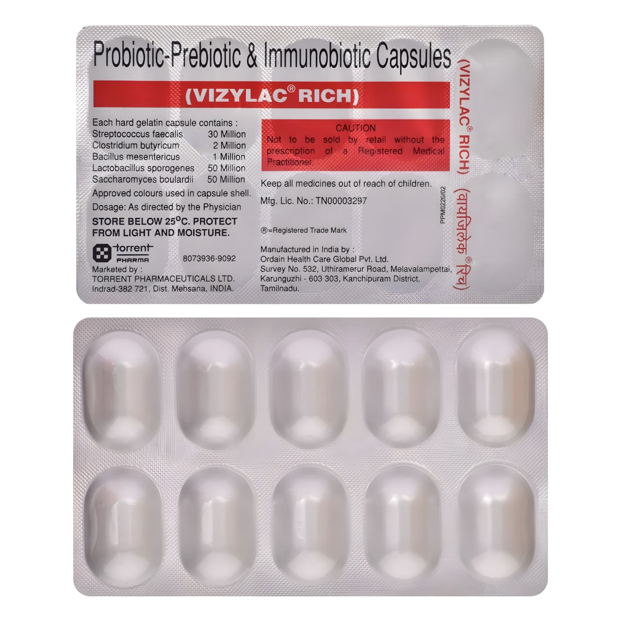 VIZYLAC RICH CAPSULE