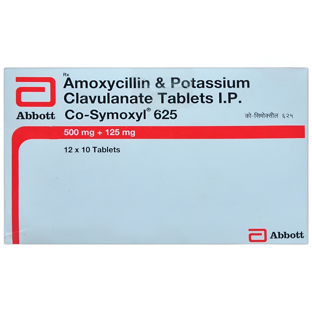 CO-SYMOXYL 625 TABLET