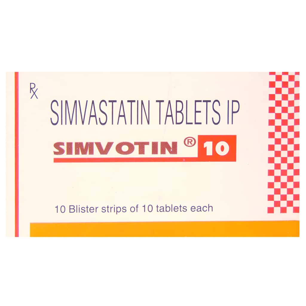 SIMVOTIN 10 MG TABLET