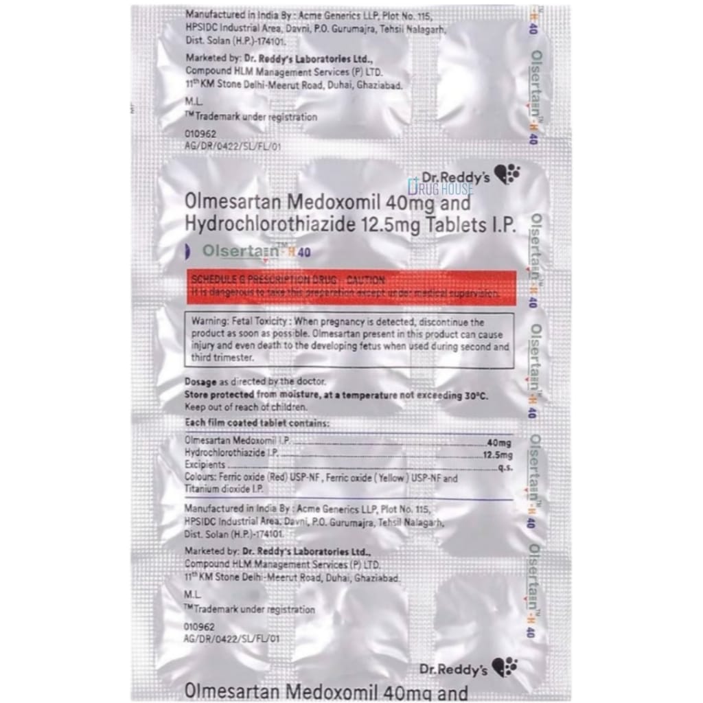OLSERTAIN H 40 TABLET