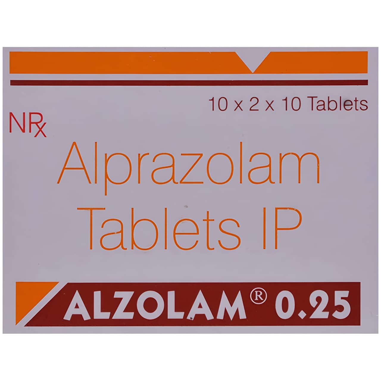 ALZOLAM 0.25 MG TABLET