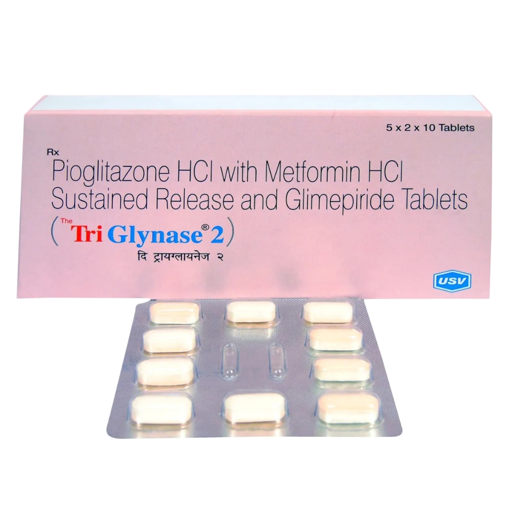 TRIGLYNASE 2MG TABLET