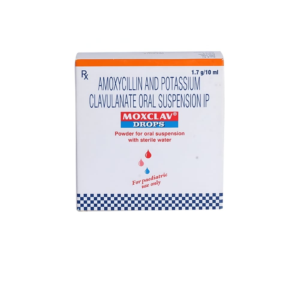 MOXCLAV 80/11.4 MG DROPS