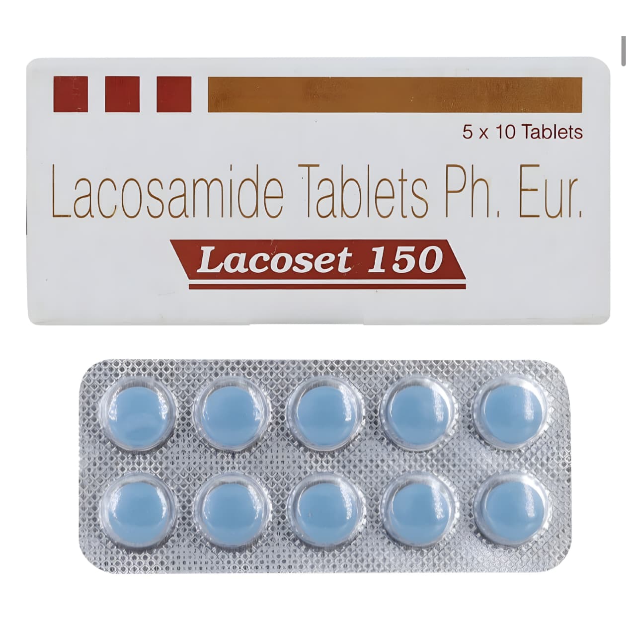 LACOSET 150 MG TABLET 10
