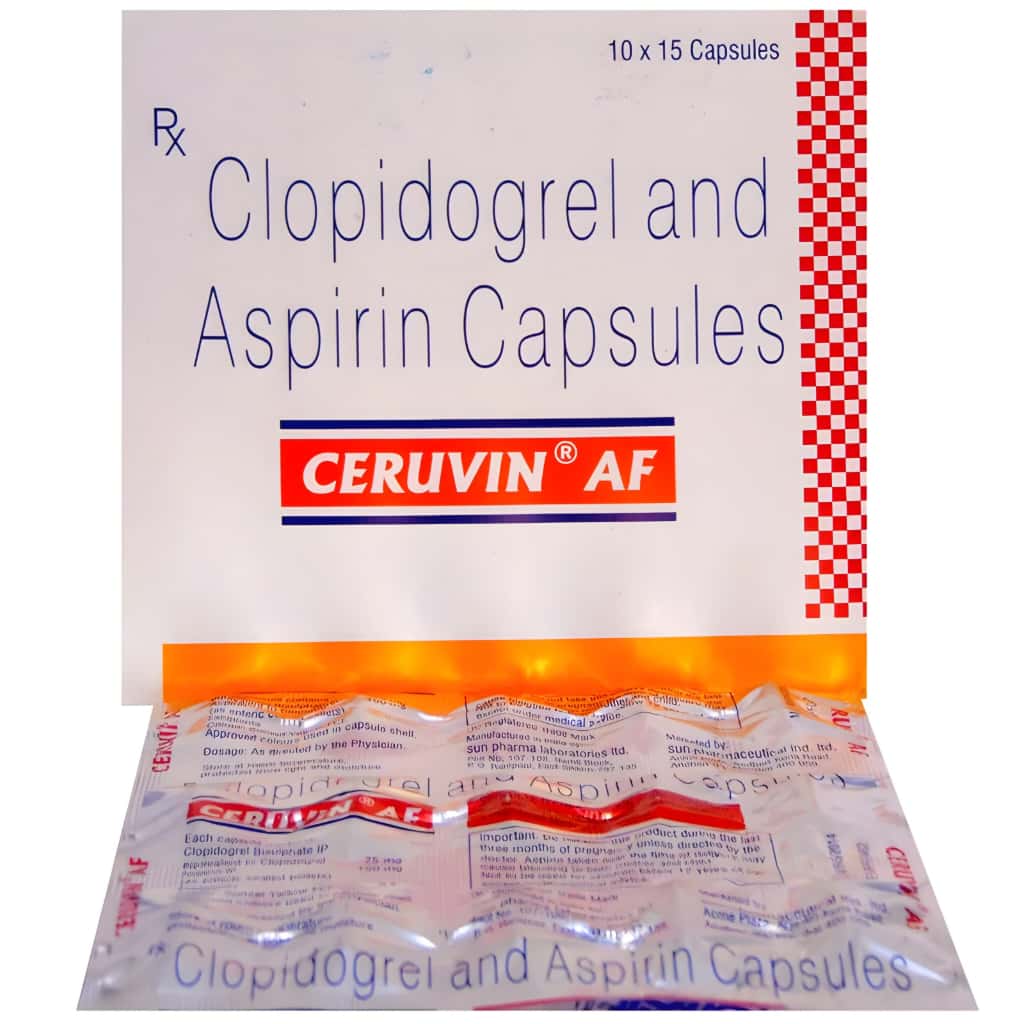 CERUVIN AF 150/75 MG  15