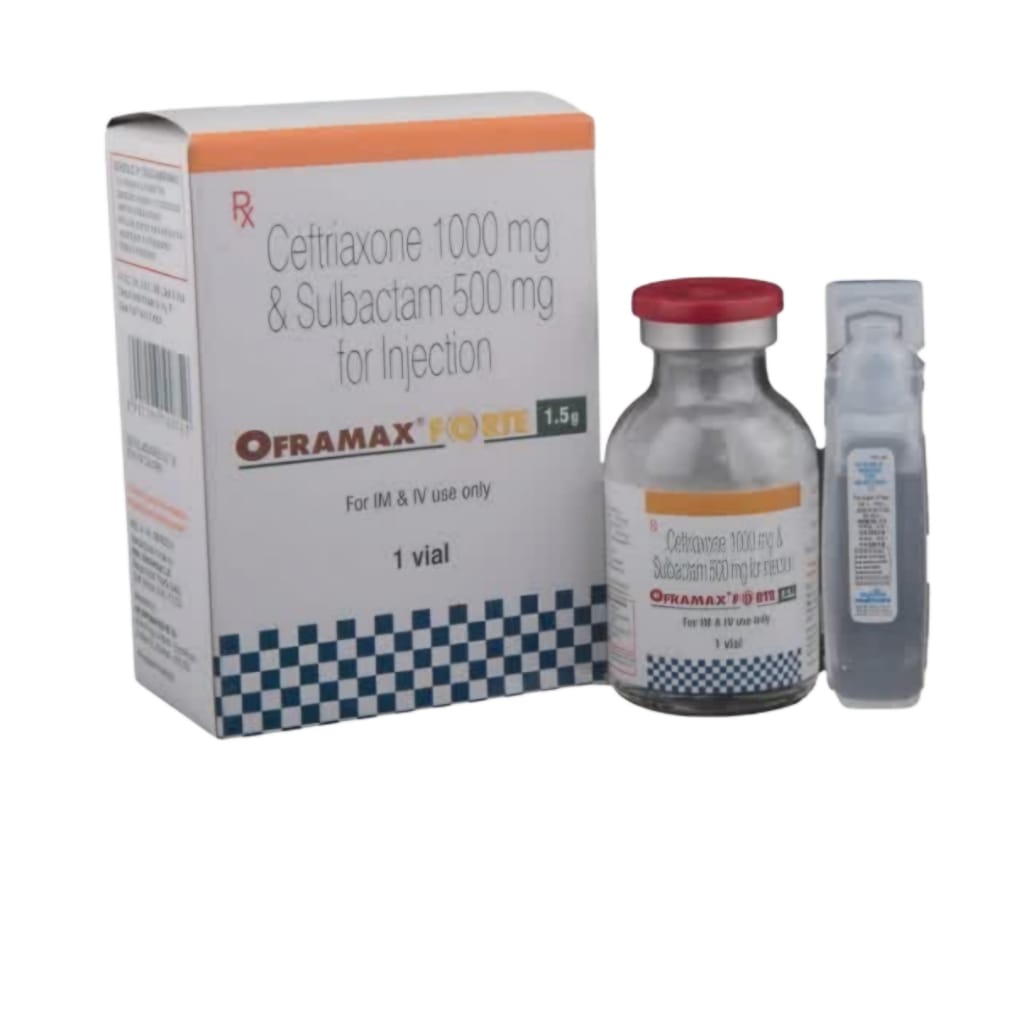OFRAMAX FORTE 1000/500 MG INJECTION