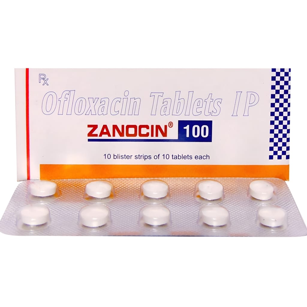 ZANOCIN 100 MG TABLET