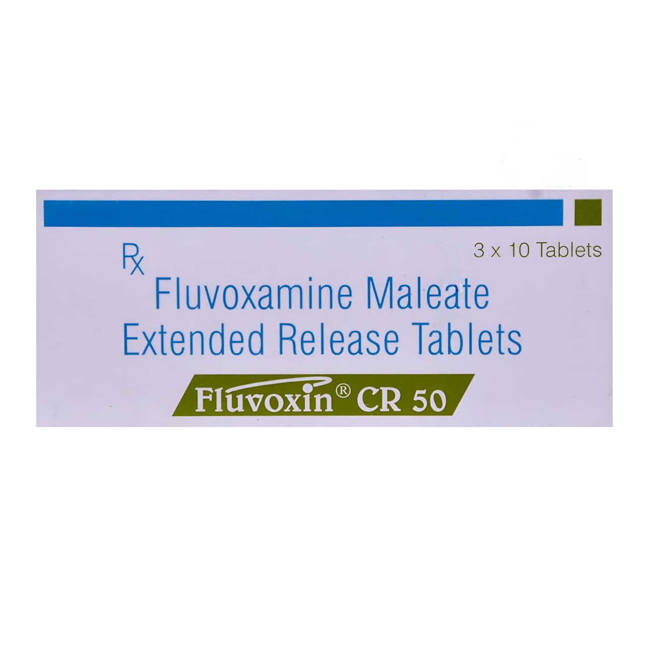 FLUVOXIN 50 MG TABLET CR