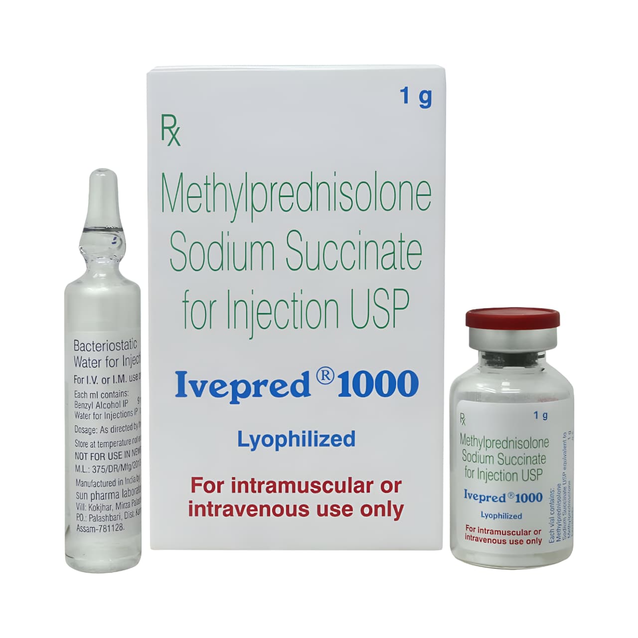 IVEPRED 1000 MG INJECTION