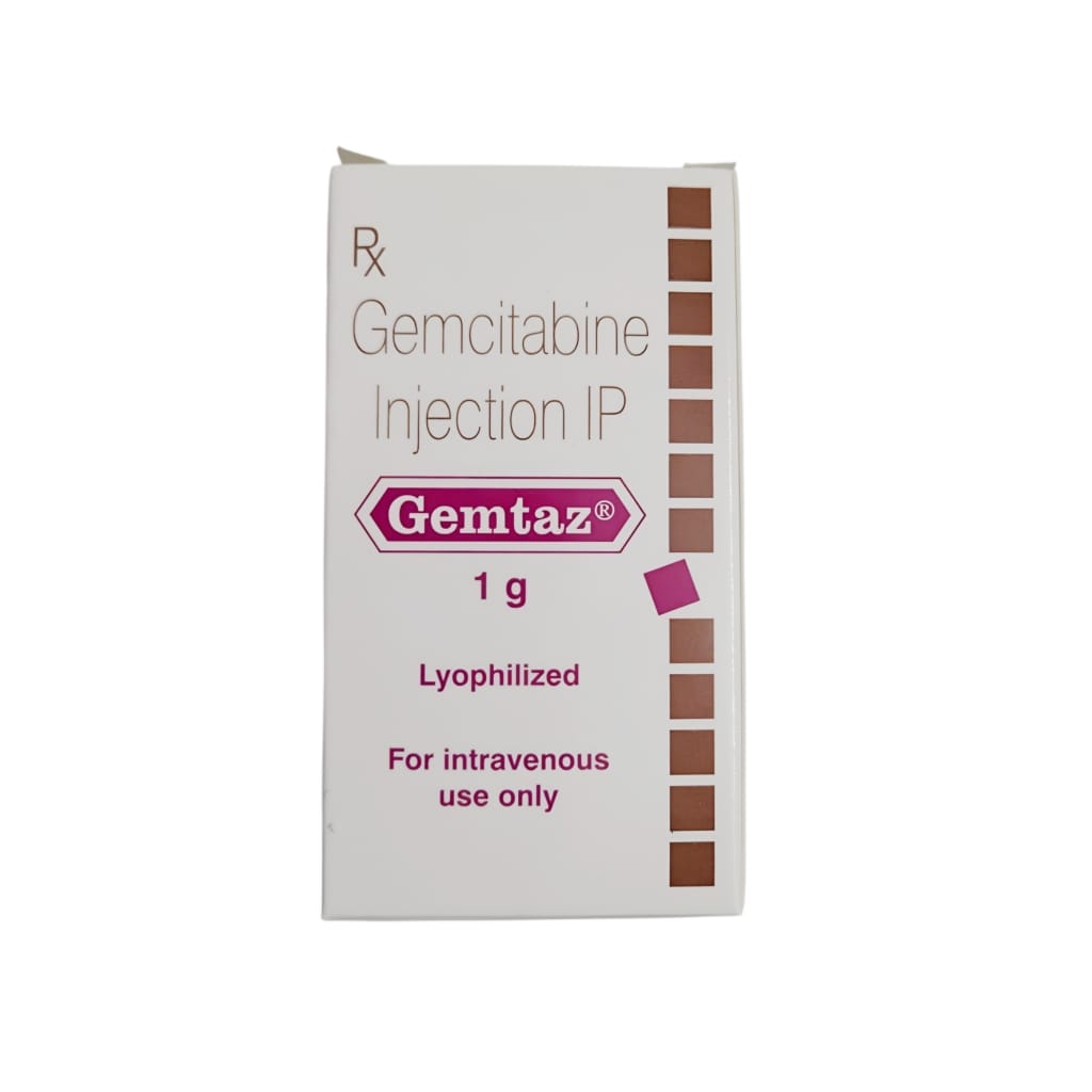 GEMTAZ 1000 MG INJECTION