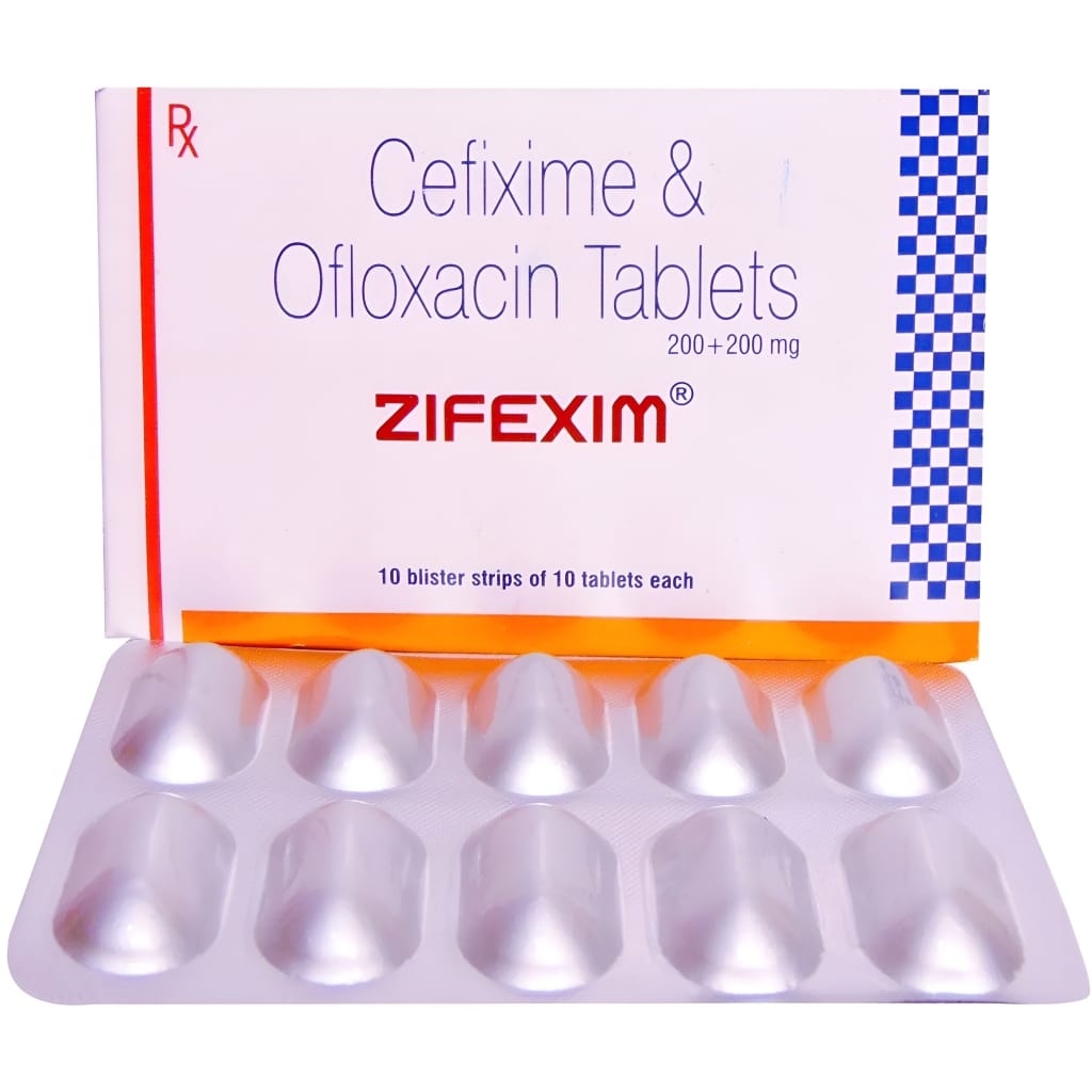 ZIFEXIM 200/200 MG TABLET
